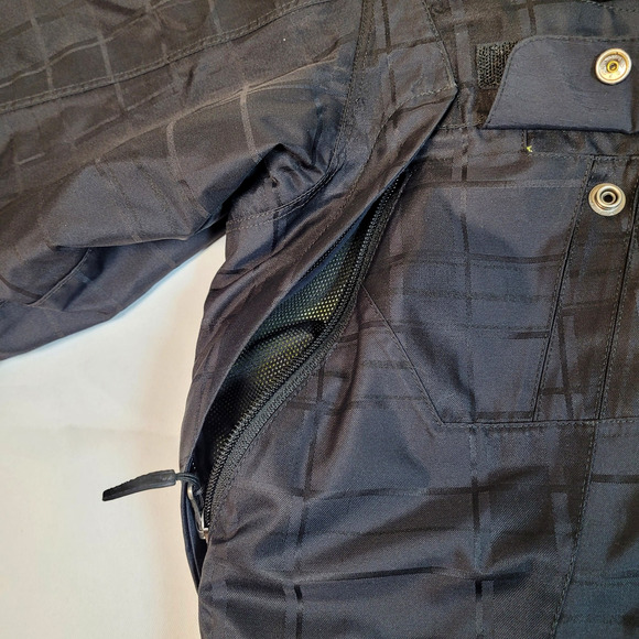 Spyder Ski Jacket Mens Fit Large Waterproof Insulated Freeryde Full Zip Logo - Picture 7 of 16